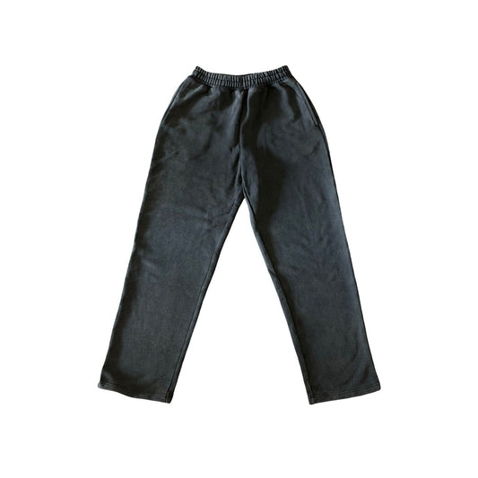 Washed Black Heavyweight Sweatpants